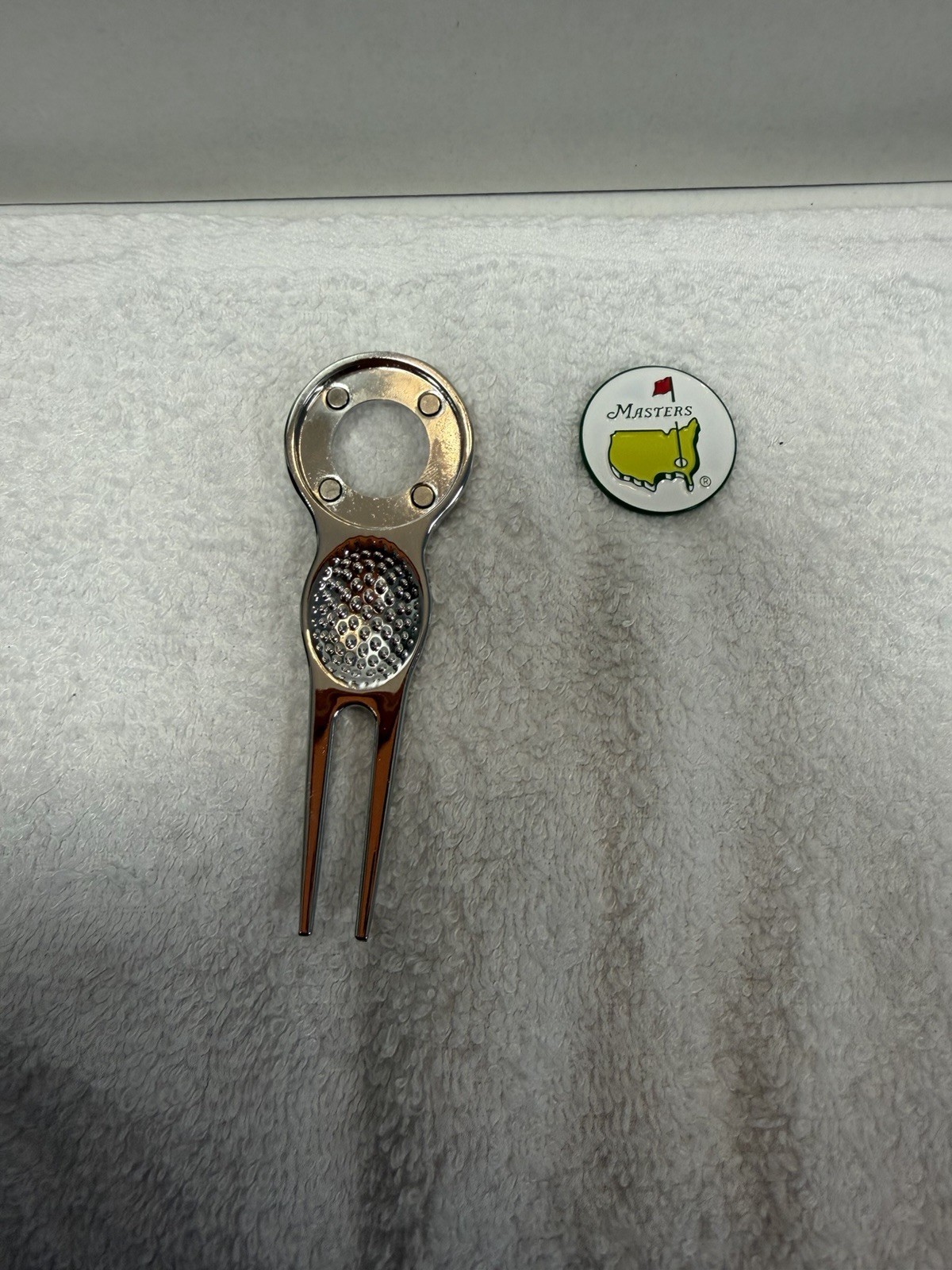 Masters Golf Ball Marker And Divot Tool