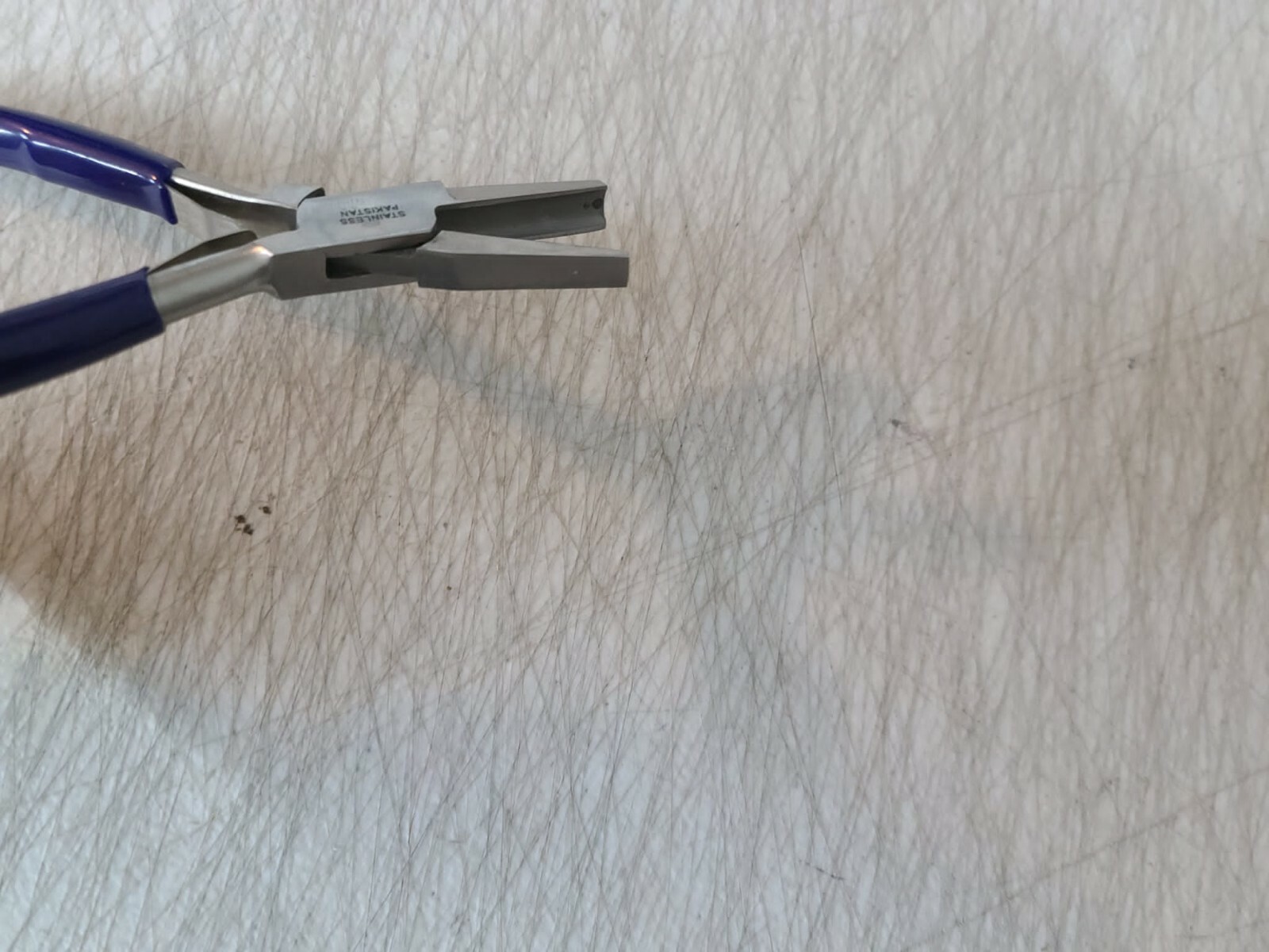 Concave Flat Nose Pliers 5"