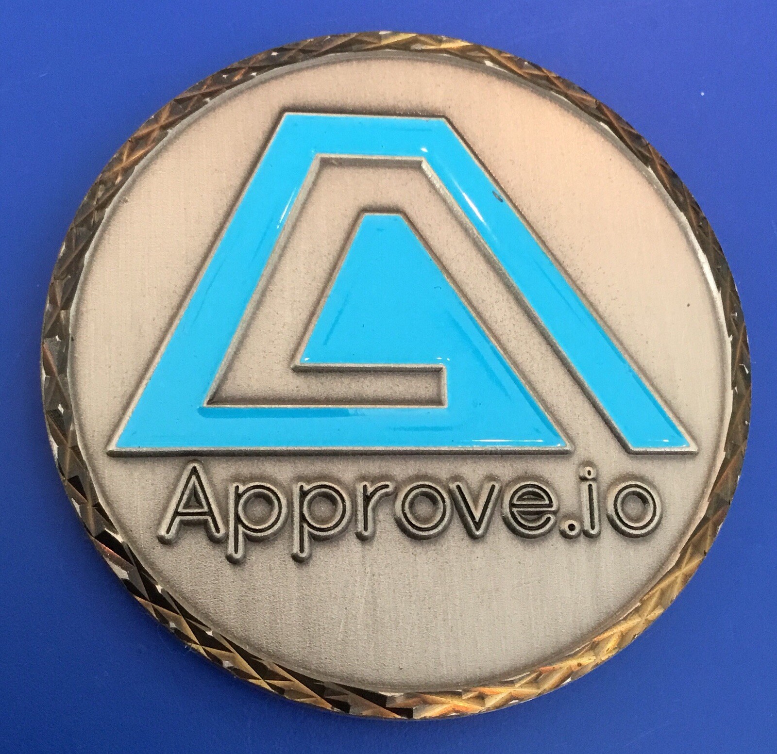 Approve.io Corporate Challenge Coin Medal