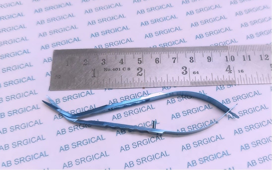Titanium Osher IOL Cutter Angled scissor