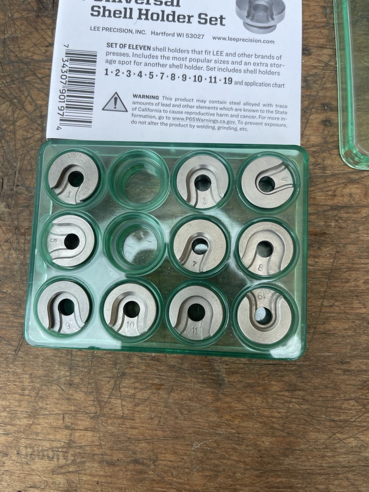 Hand Loading Tool Lot : Lee Shell Holder Set, Case Unit Lyman .485 Bullet Block