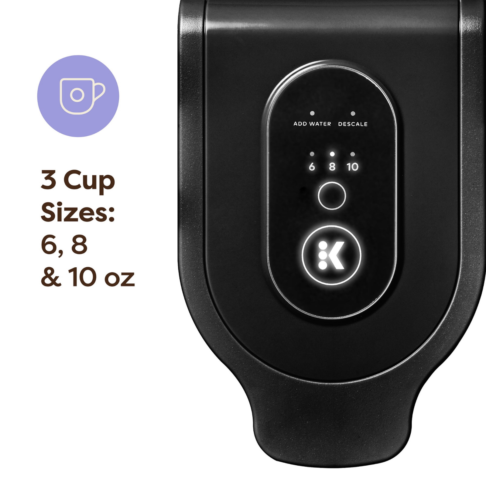 Keurig K-Express Essentials Black Single-Serve K-Cup Pod Coffee Maker, Free Ship