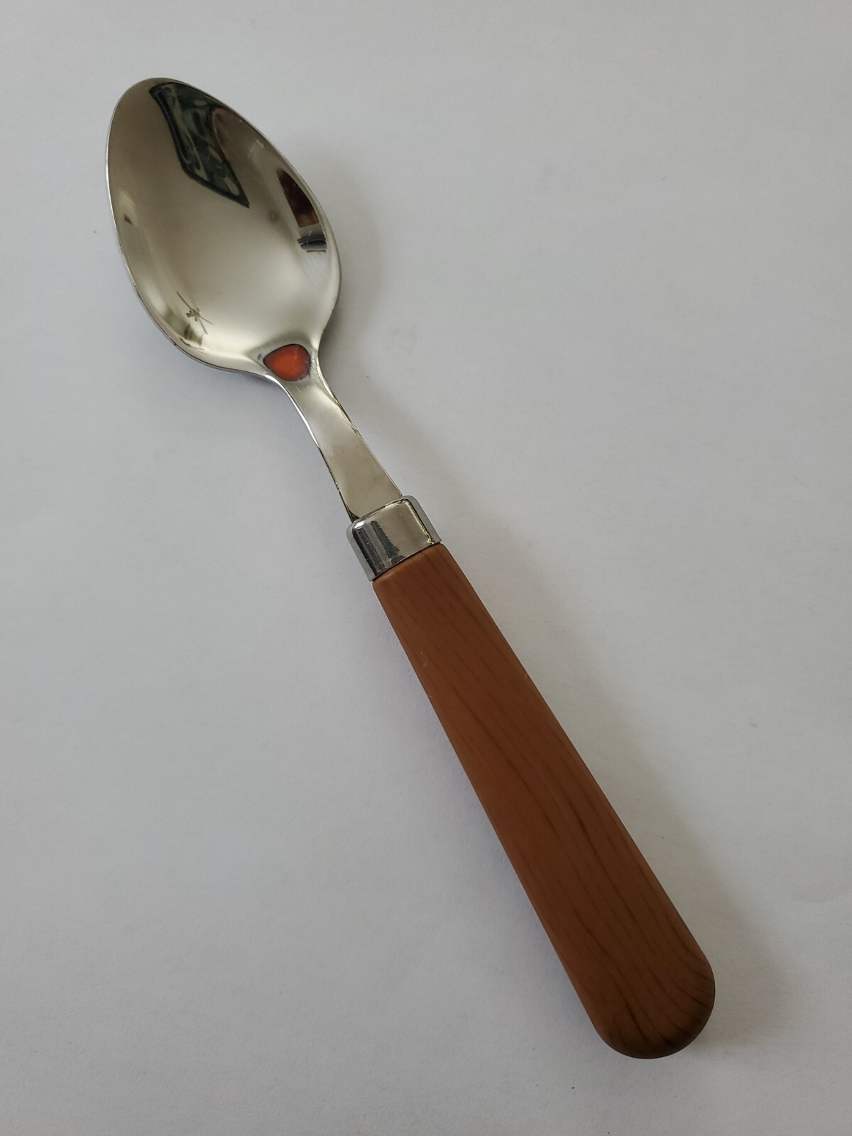 Quid Novi Brown Corsica Dessert Tea Spoon 6.25" long 1 Count Faux Wood Handle