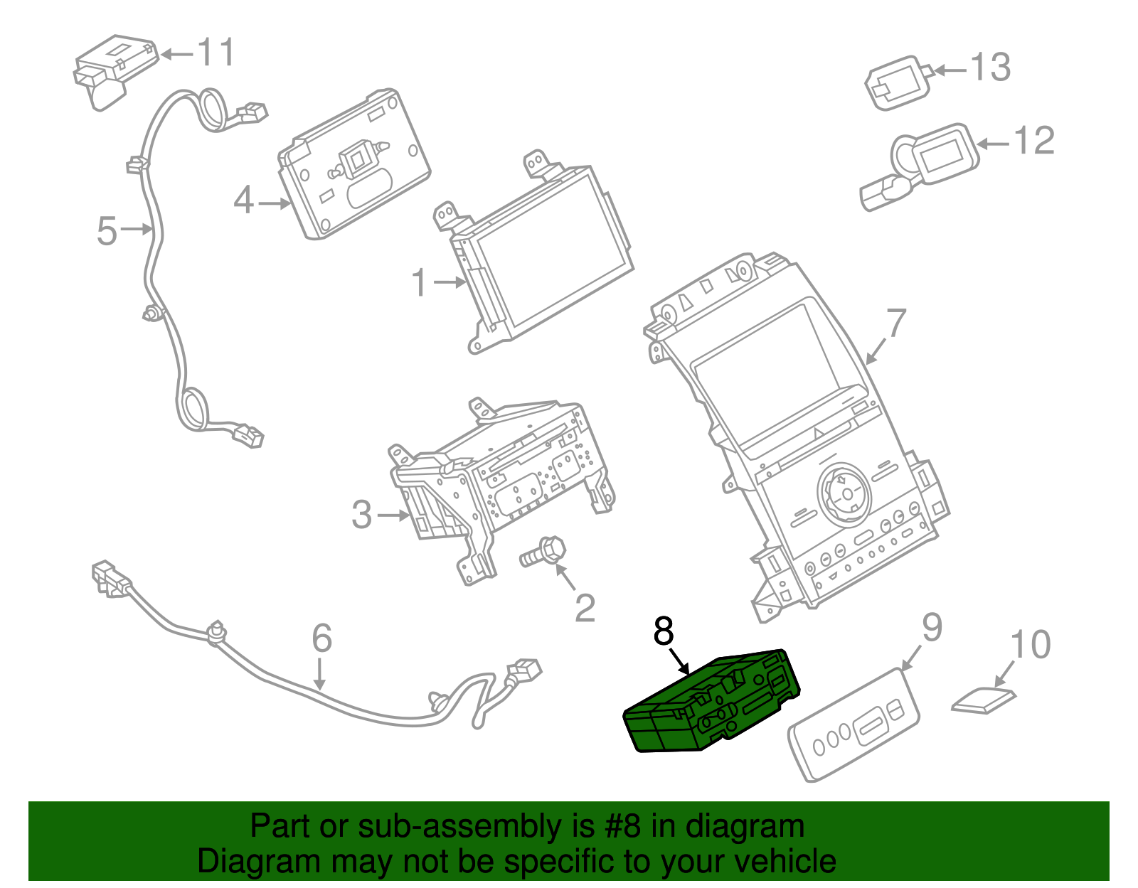 Genuine Ford Control Module HC3Z19A387F