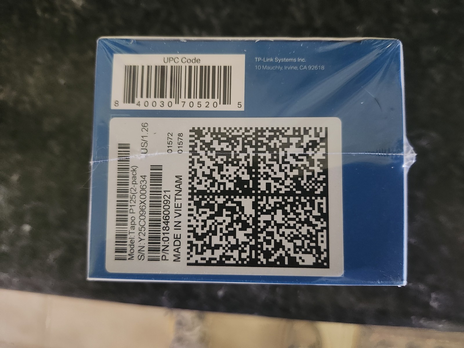 Tapo Mini Smart Wi-Fi Plug ( P125 2-pack) - Brand New Sealed