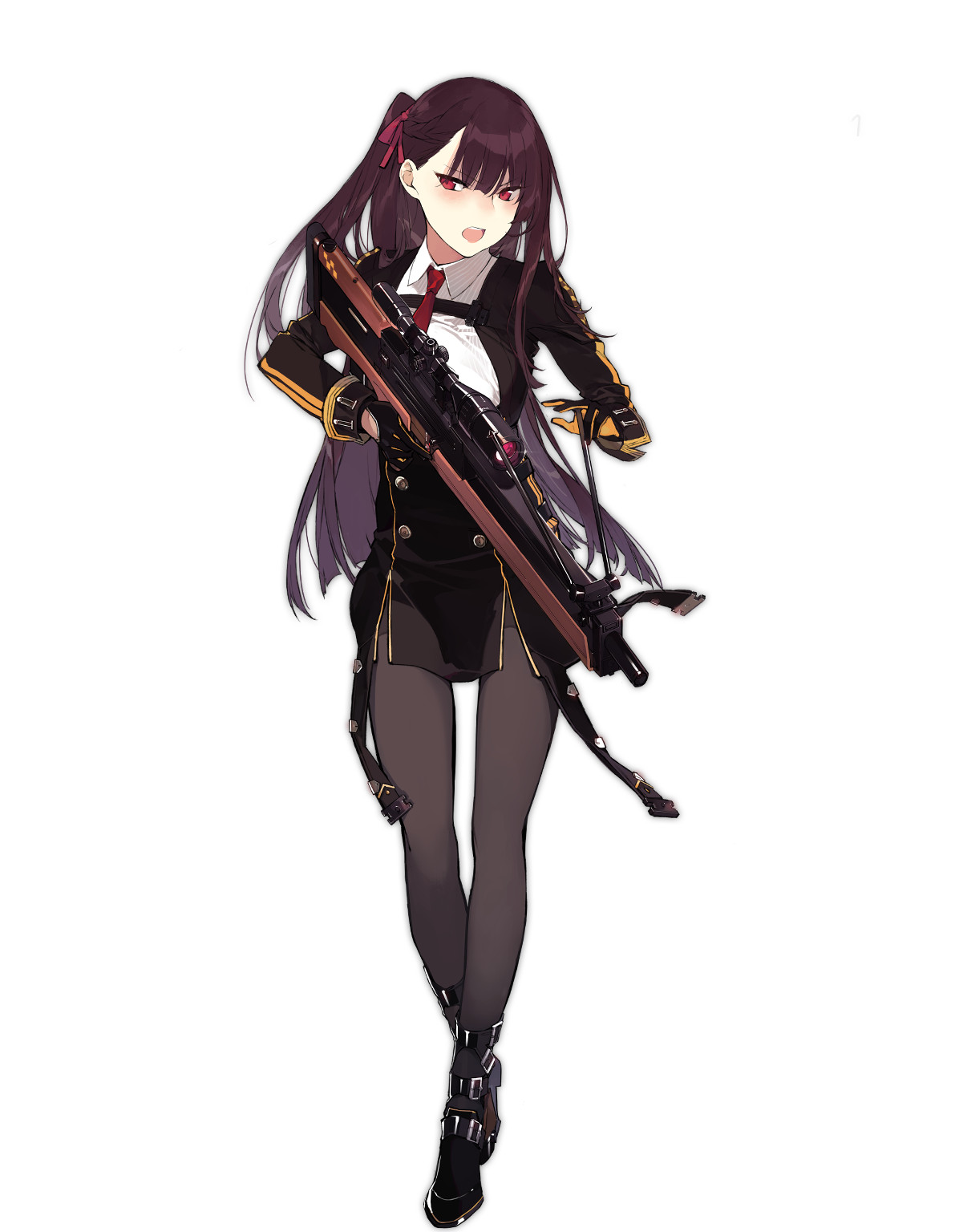 WA2000 Girls Frontline Anime Weatherproof Sticker 6" Car Decal