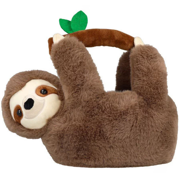 Walgreen Festive Voice Sloth Basket New with Tag