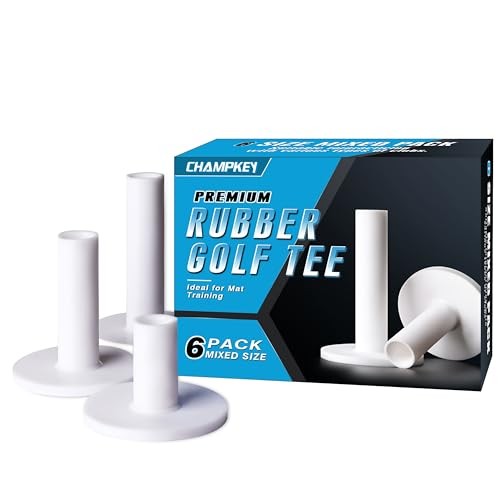 Premium Rubber Golf Tees | Excellent Durability and Stability Rubber Tees |