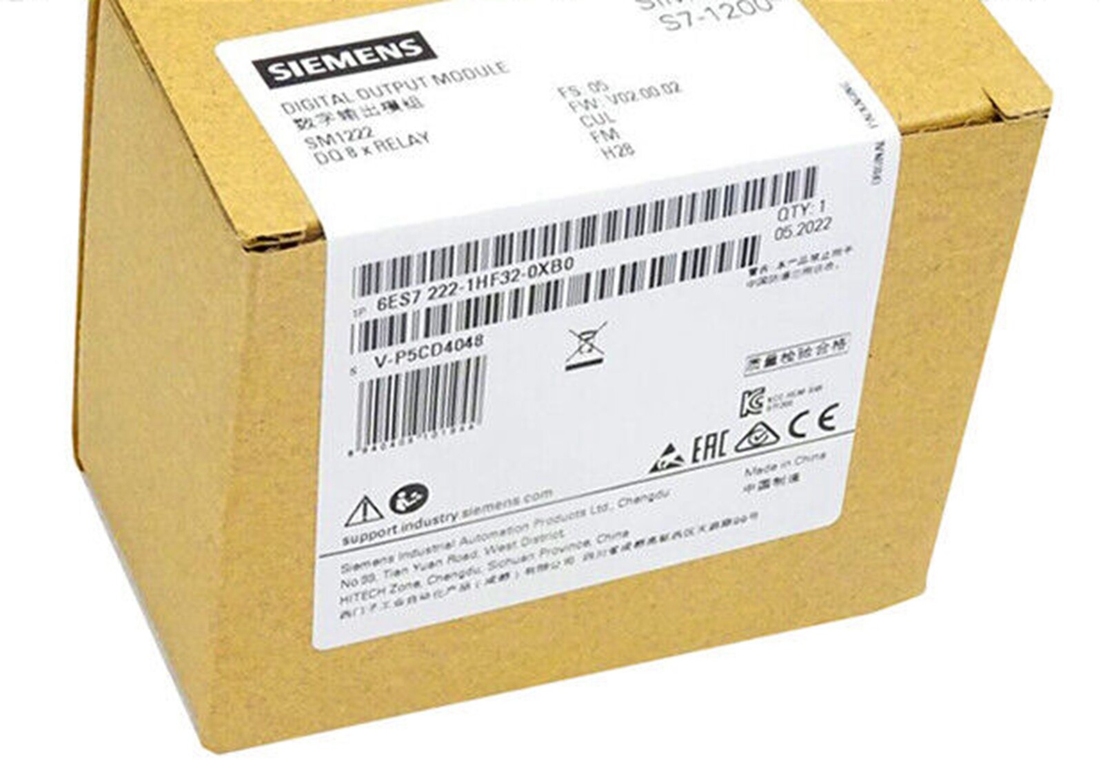 NEW Siemens 6ES7 222-1HF32-0XB0 6ES7222-1HF32-0XB0