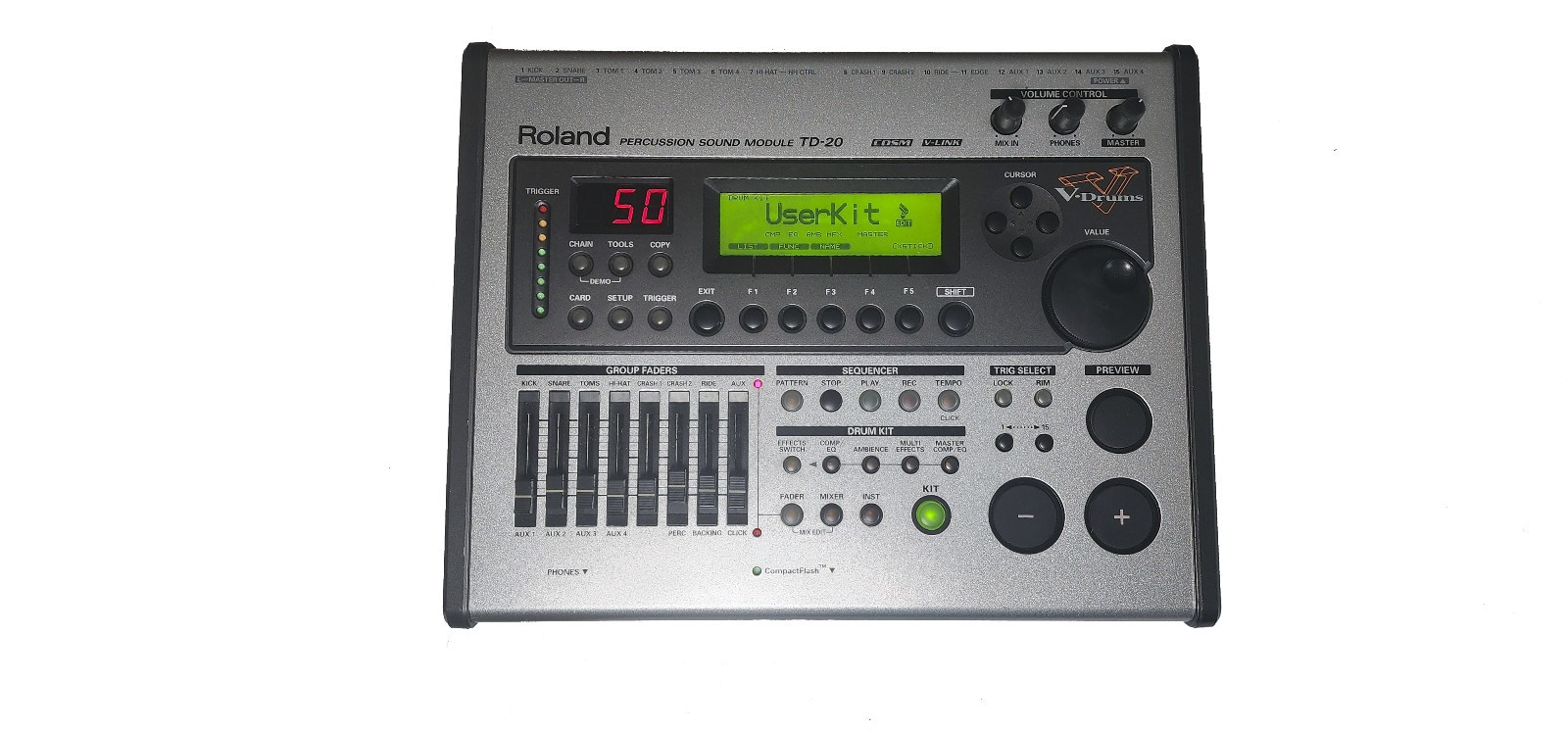 Roland TD-20 V-Drum Percussion Sound Module