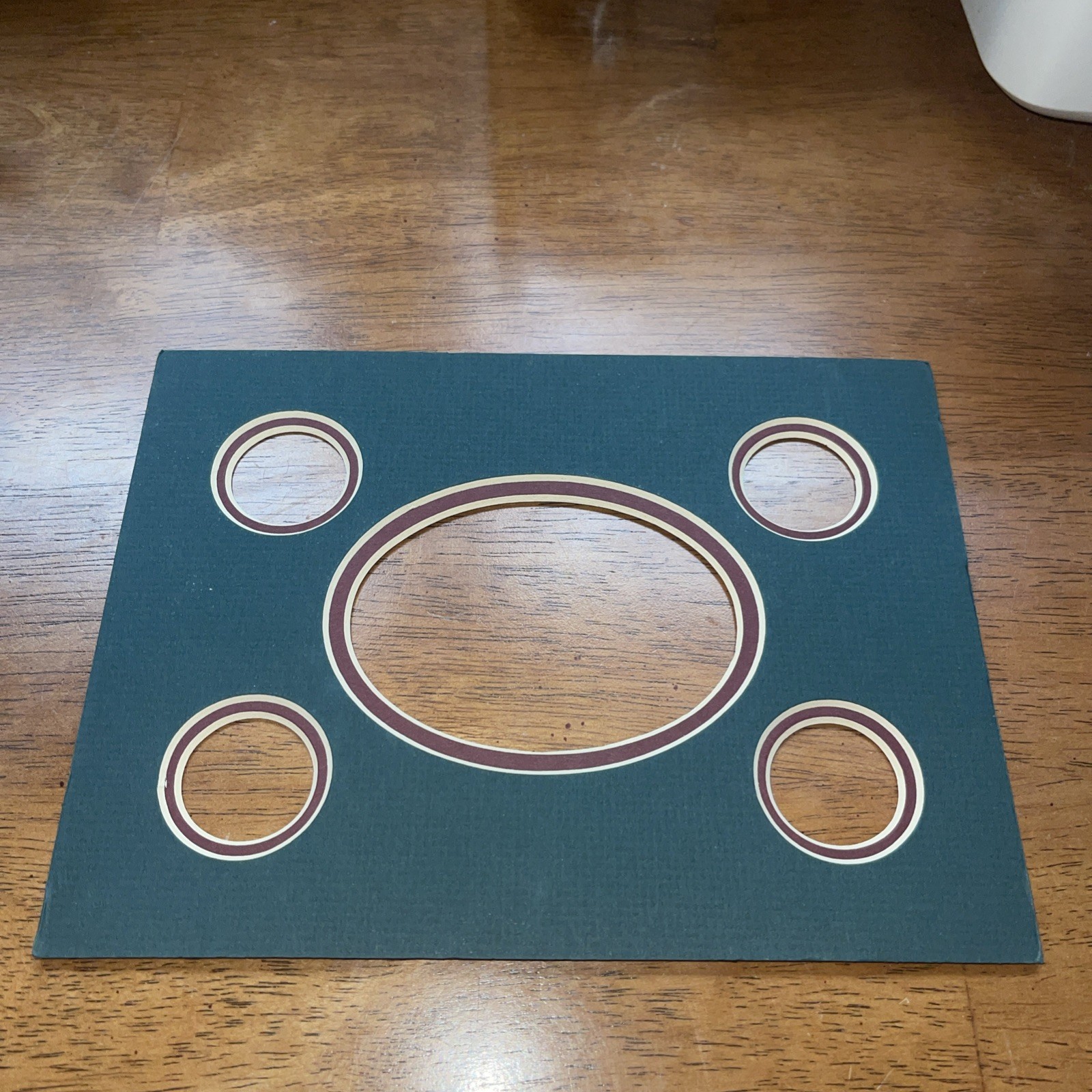 6"X8" Double Mats With Cut-Outs For US Coins And/Or Collectibles