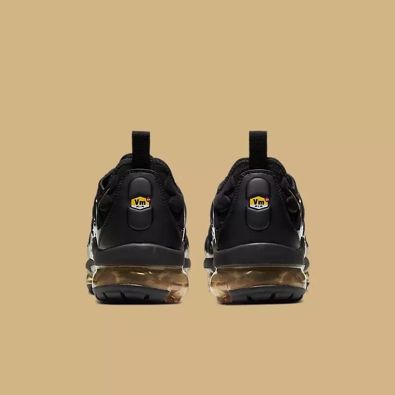 CL Nike Air VaporMax VM Plus Black Gold Men’s Size Sneaker Running Shoes US 7-13