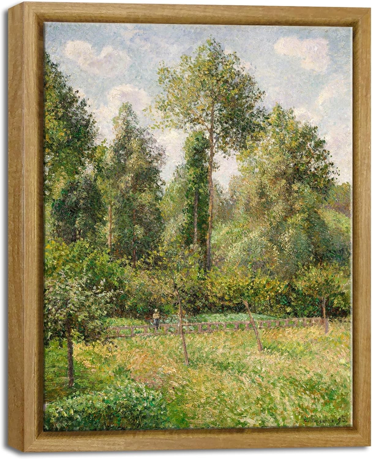 Framed Wall Art Vintage Home Decor Classical Artwork 10.9L x 8.9W
