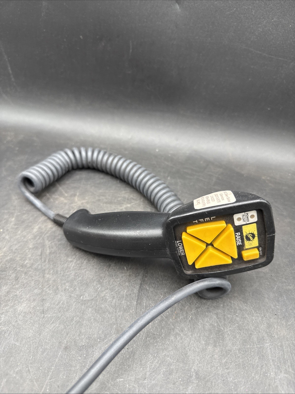 Western Fisher Fish Stick 6 Pin Snow Plow Control Handheld Control Straight 9400