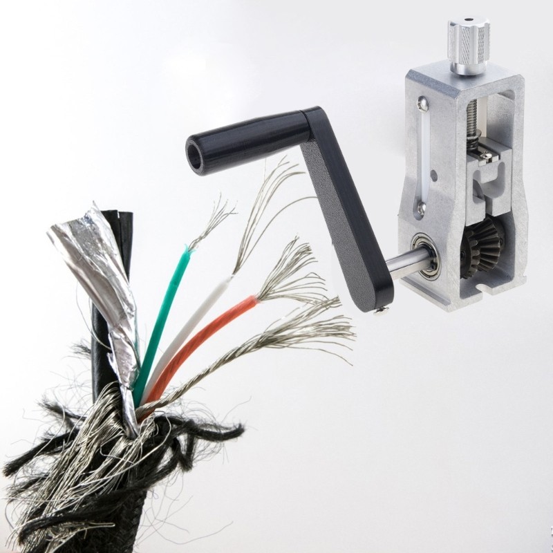 Wire Stripper Machine Manual Scrap Wire Stripper Aluminum Wire Peeler Machine
