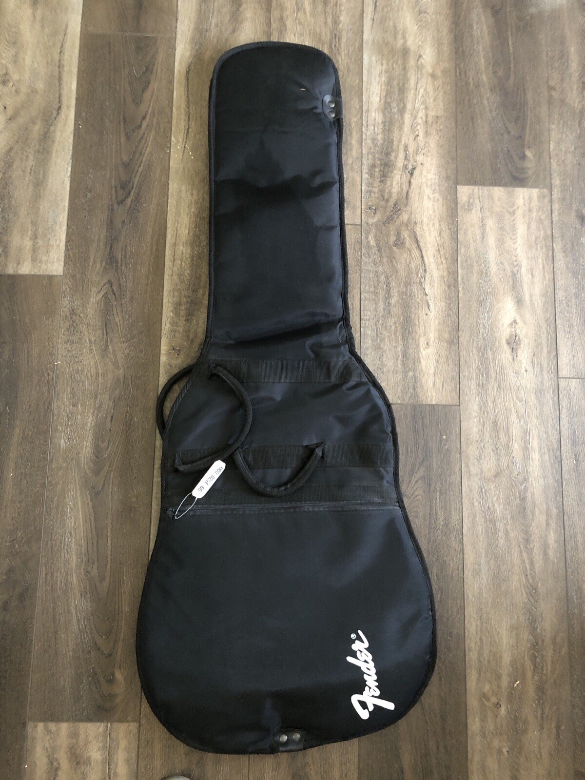 Black Fender Padded Guitar Gig Bag w/ Logo, New