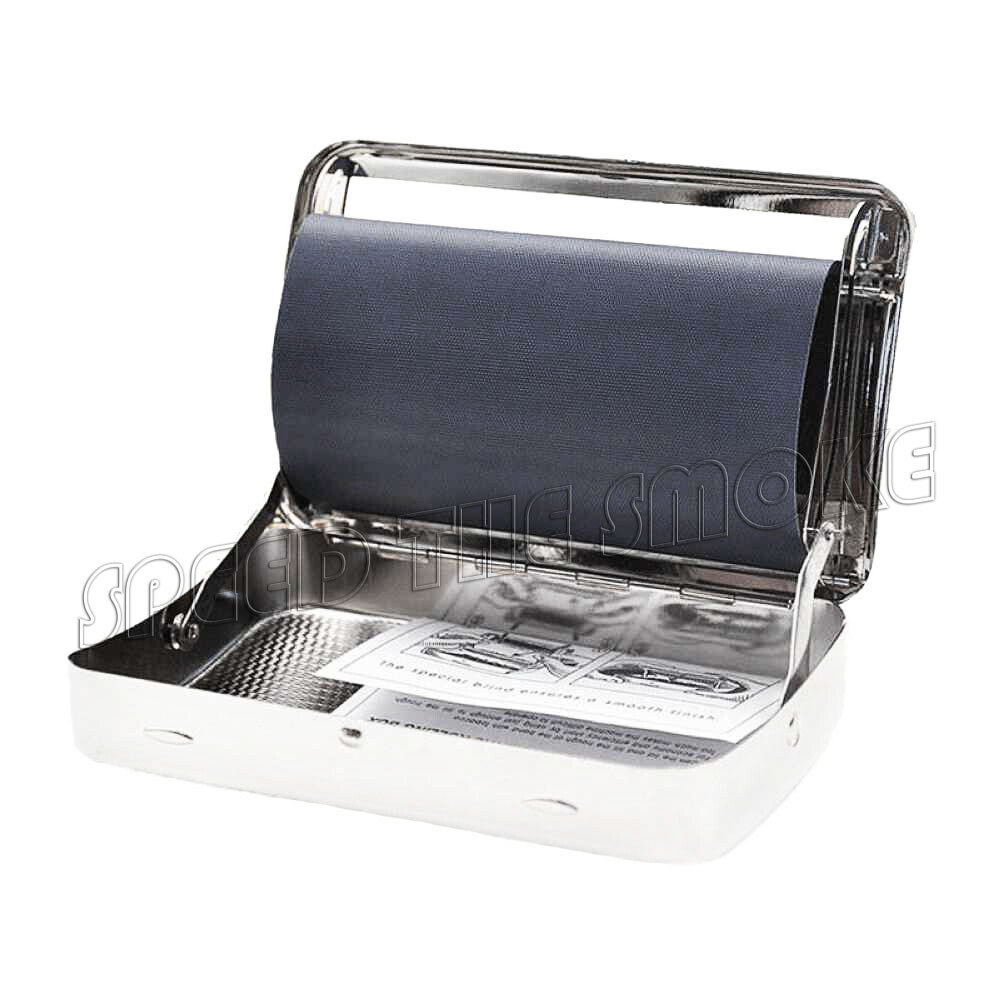 Fresh New 110mm King Size Automatic Cigarette Tobacco Metal Rolling Machine