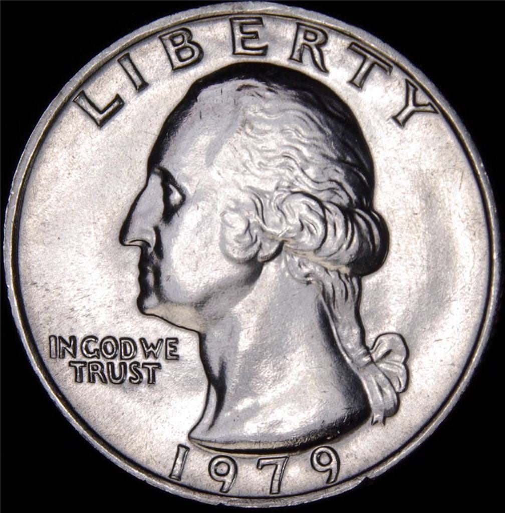1979  Washington Quarter BU