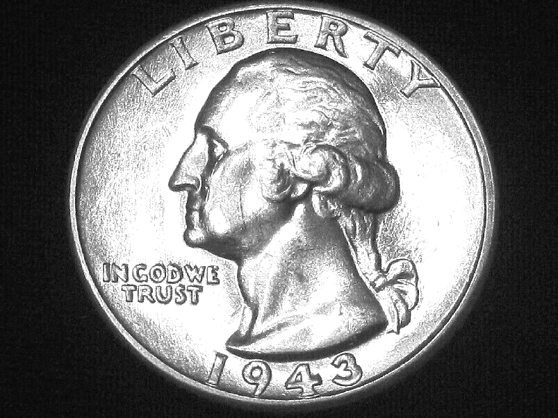 1943 Washington Quarter --- Choice Uncirculated