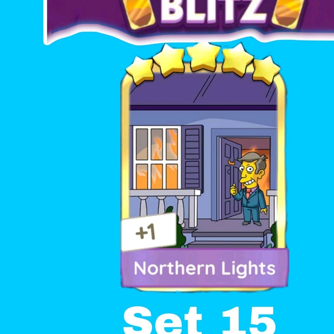 Golden Blitz Northern Lights Set 15 Cards Card Game Golden Blitz Game Title