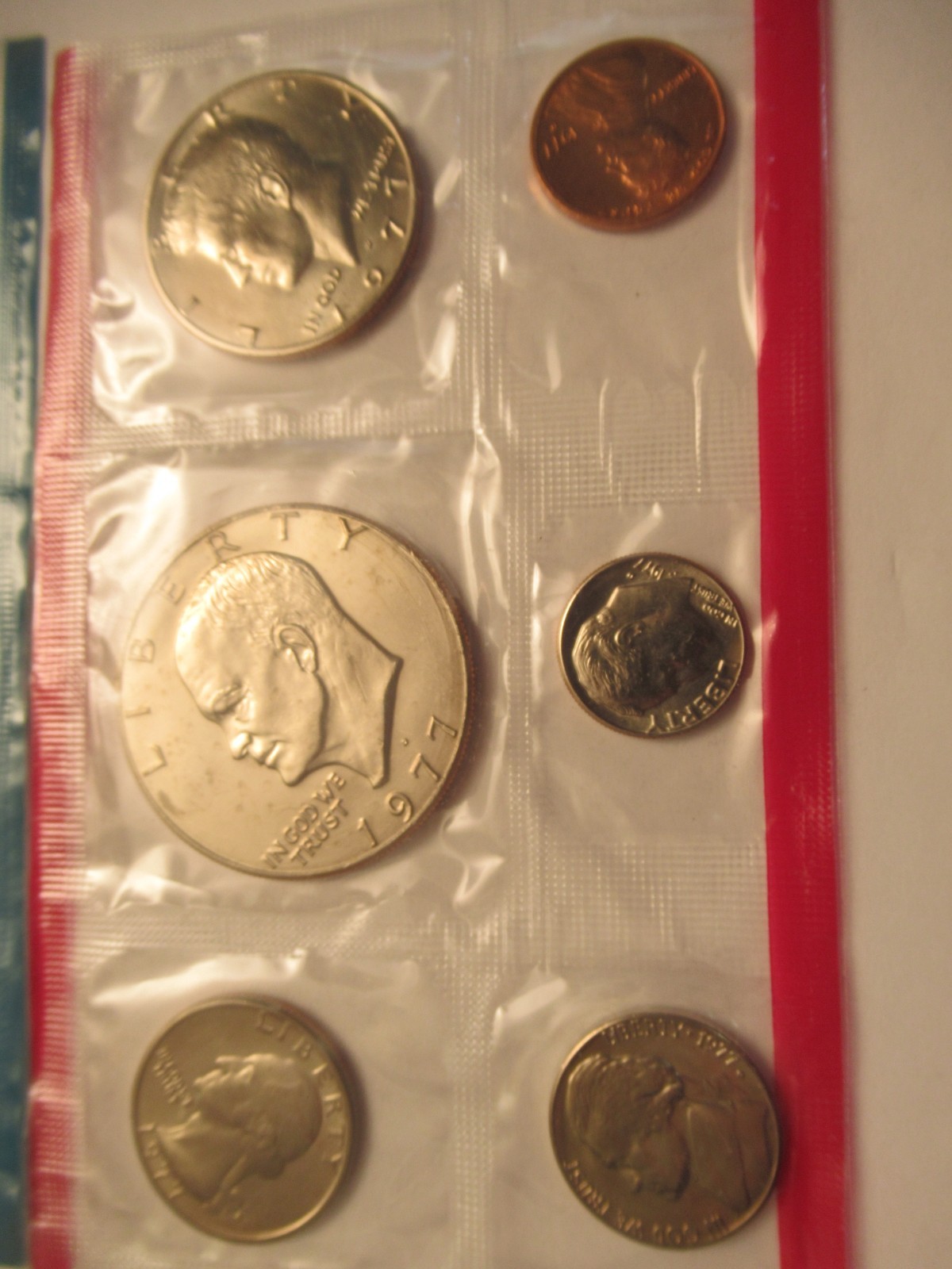1977 US Mint Uncirculated Set, US Mint Packaging