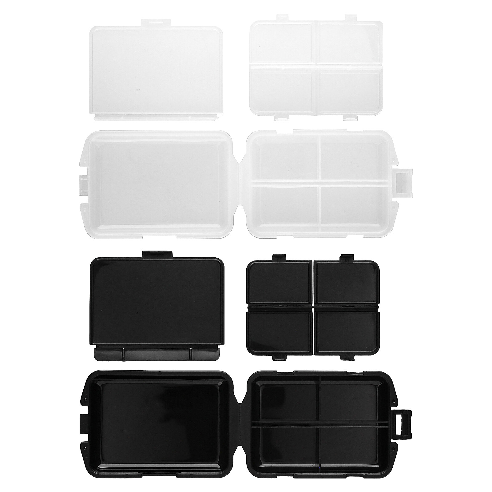 Solid Medication Dispensing, Black & White, 2 Count