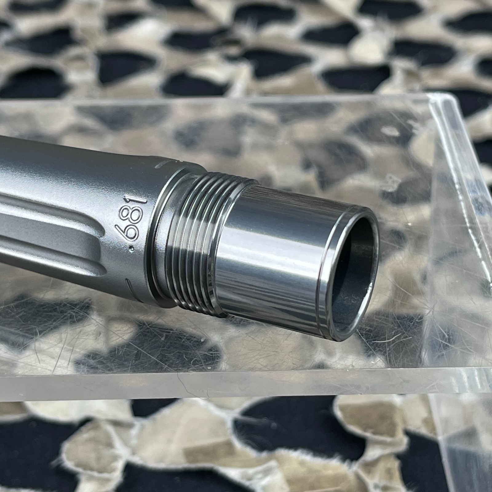 NEW Planet Eclipse Single Piece Shaft 4 Boost Barrel Back - Medium Grey - .681