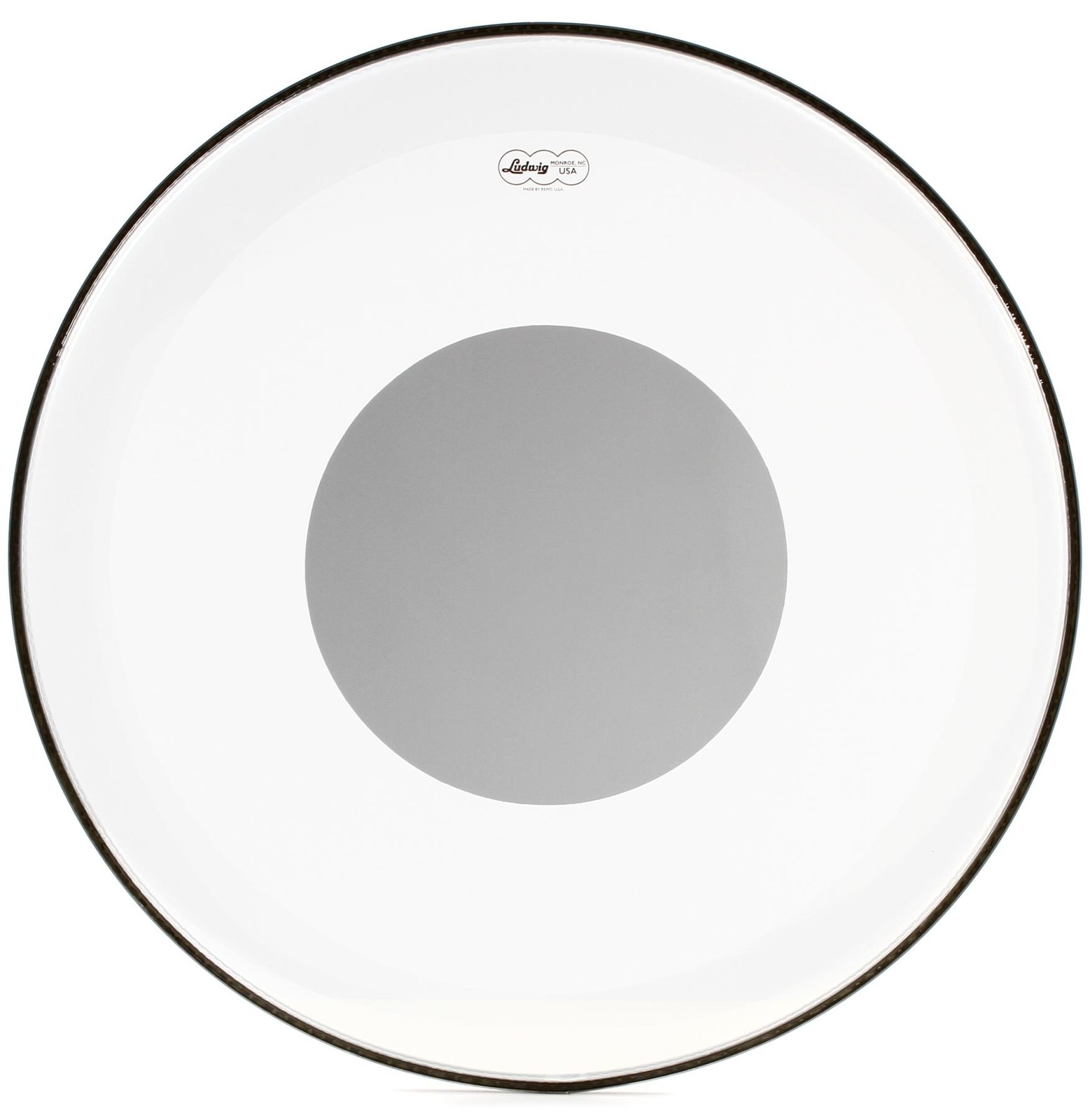 Ludwig Silver Dot Clear Bass Drumhead - 26 inch (2-pack) Bundle