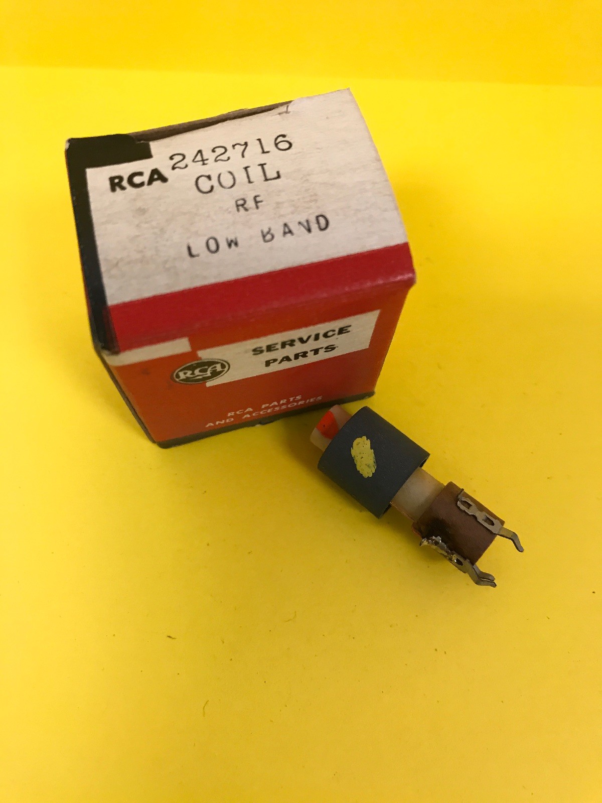*NOS* 242716-VINTAGE RCA-REPLACEMENT PART- COIL RF LOW BAND *FREE SHIPPING*