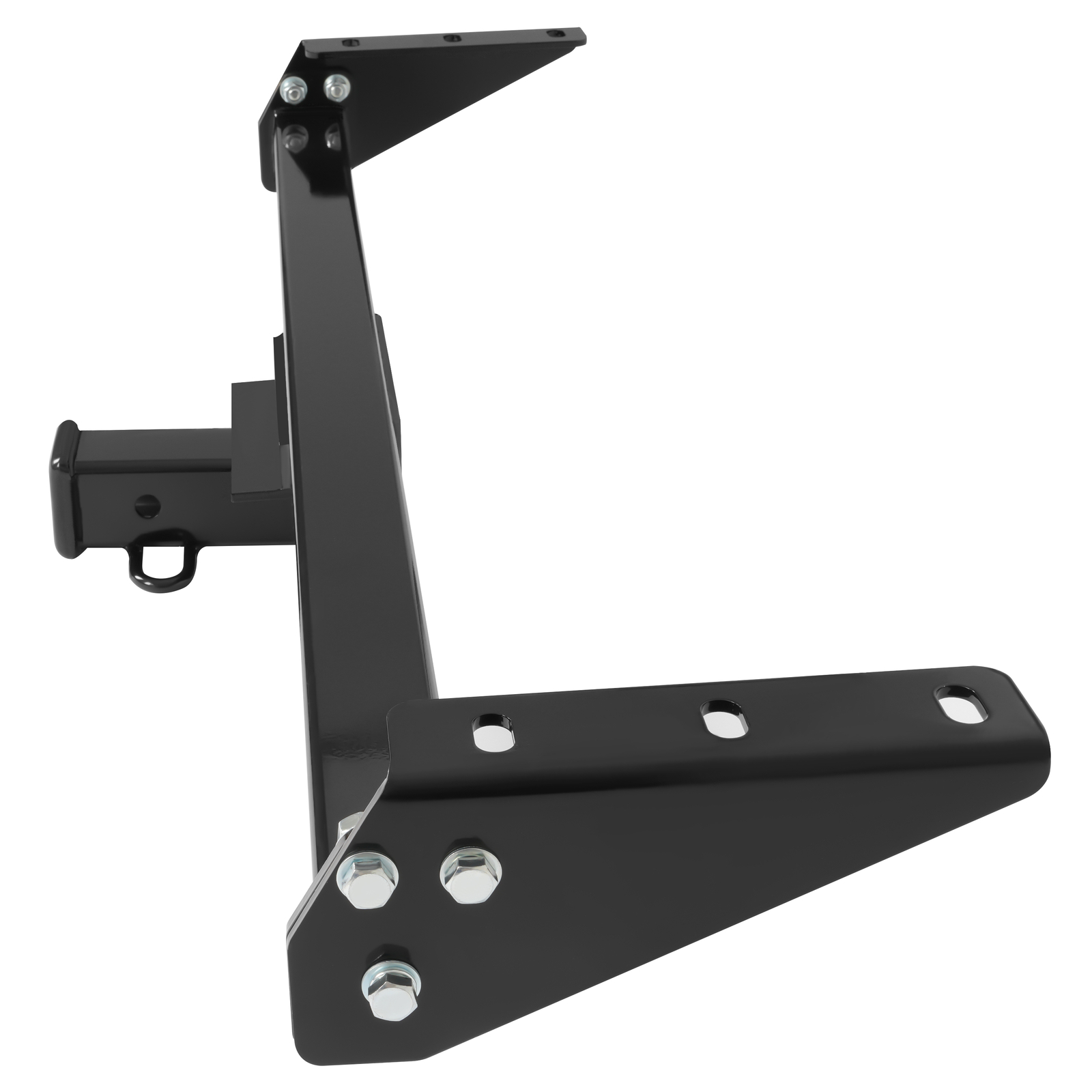 Black Class 3 Trailer Hitch 2-Inch Receiver For Nissan Frontier 2005-2024