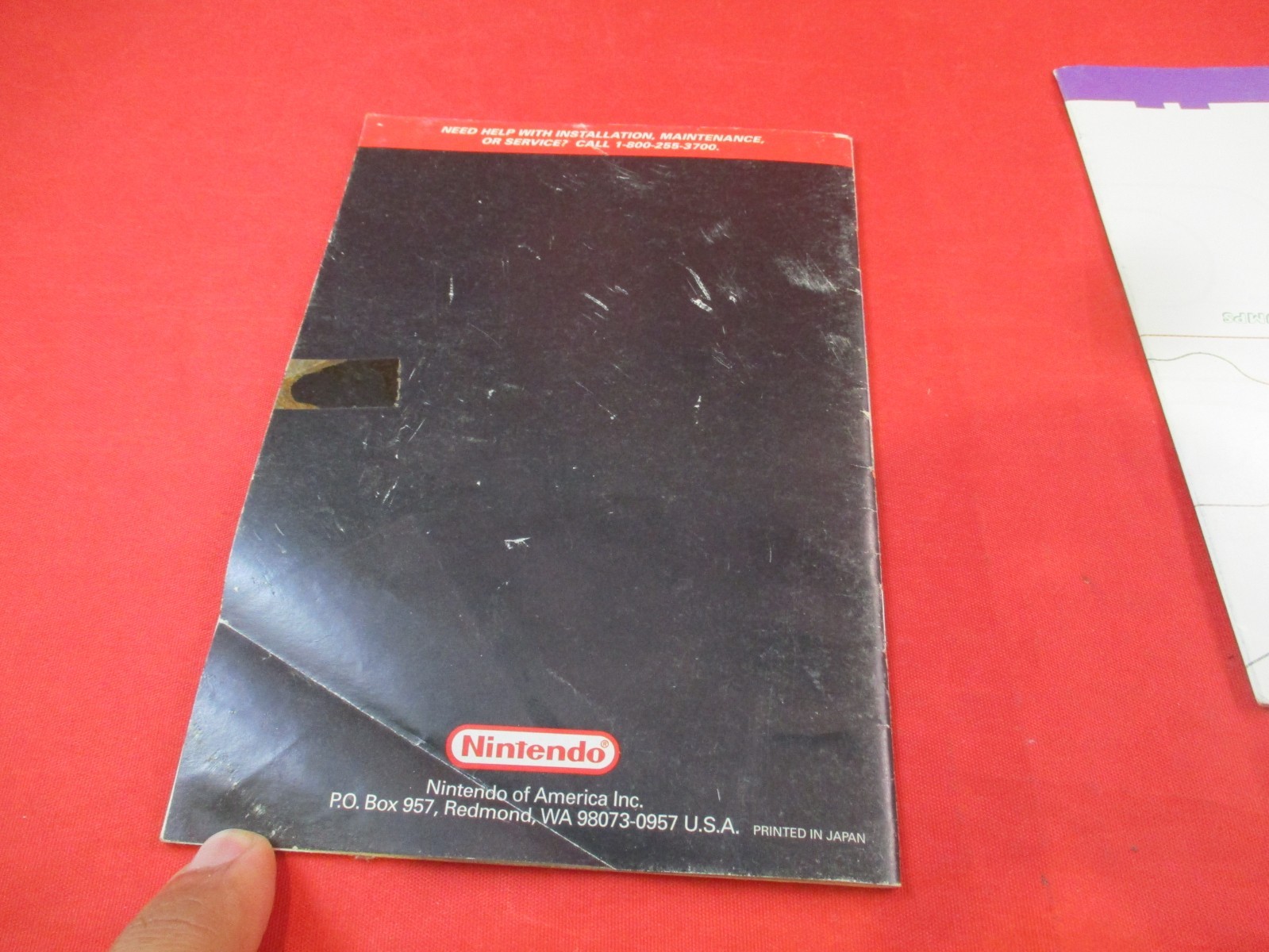 Uniracers Super Nintendo SNES Instruction Manual Booklet + Track Map Poster #E