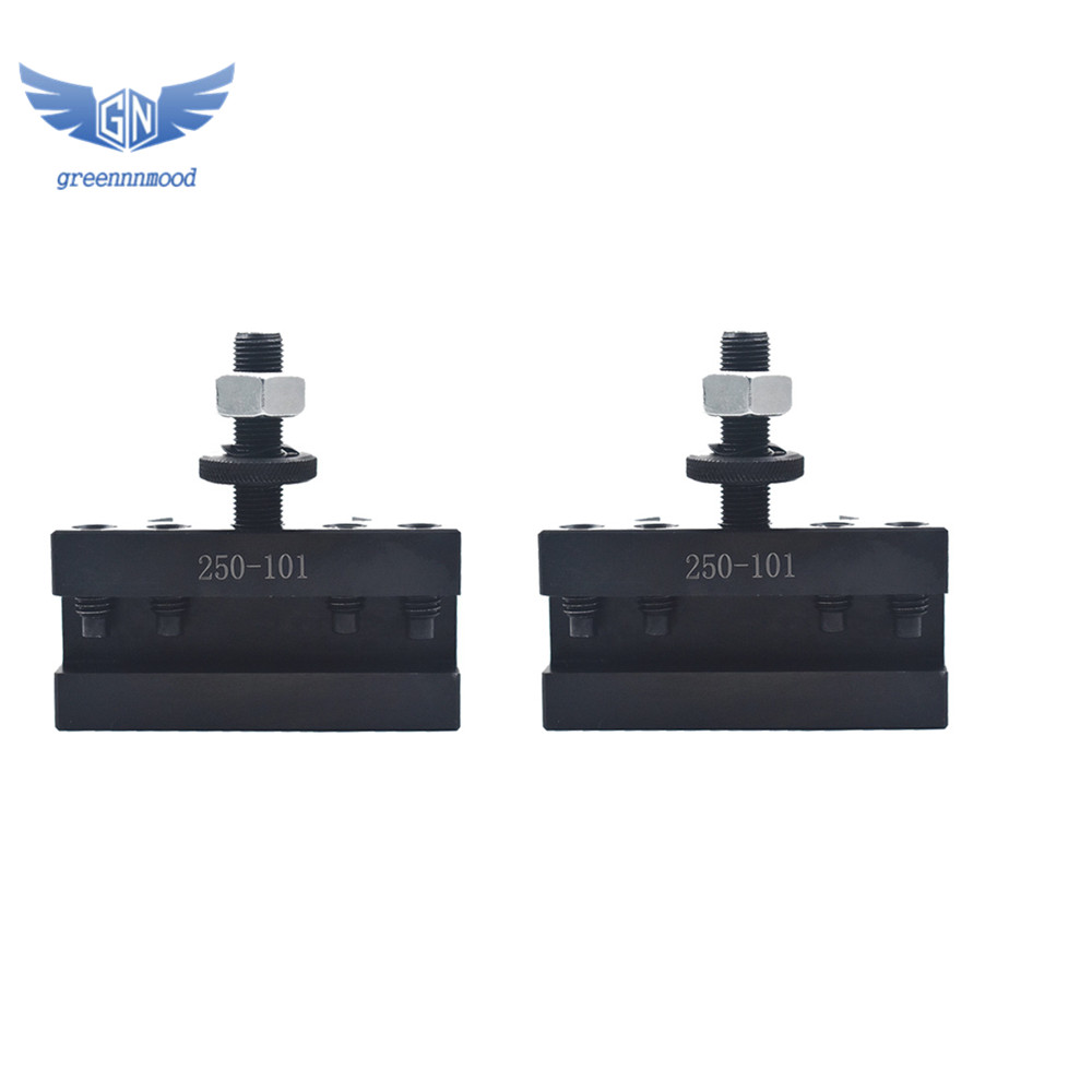 2PCS AXA #1 250-101 Quick Change Tool Post Turning & Facing Holder For Lathe