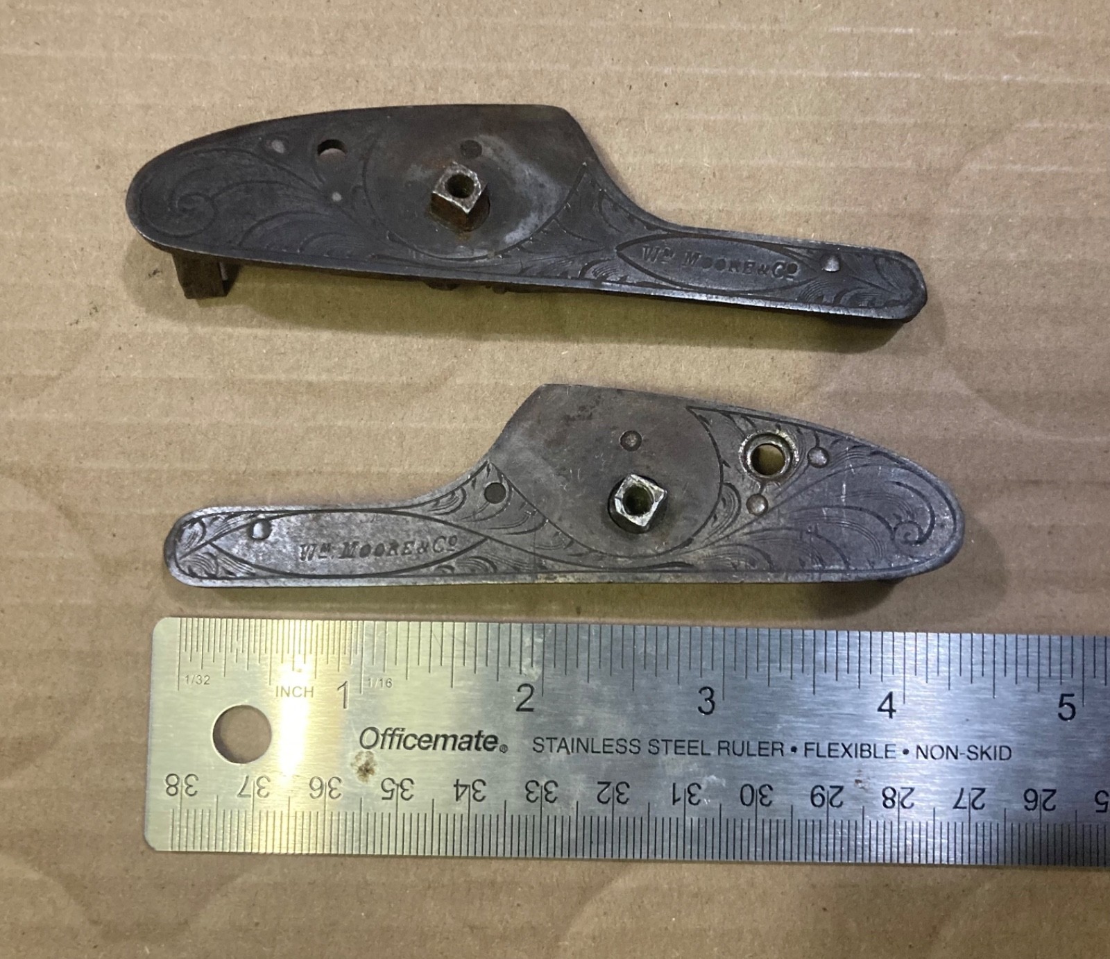 W. M. Moore & Co double barrel Percussion Muzzleloader / Blackpowder Locks
