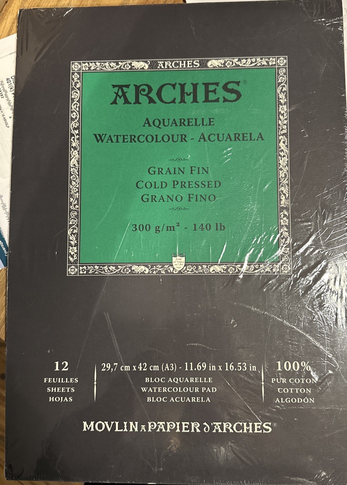 Arches Water Sheets 11.69x16.53