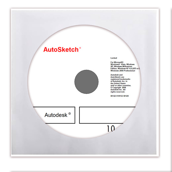 Autosketch 10 Full Retail Software For-Win11/10/8/7.