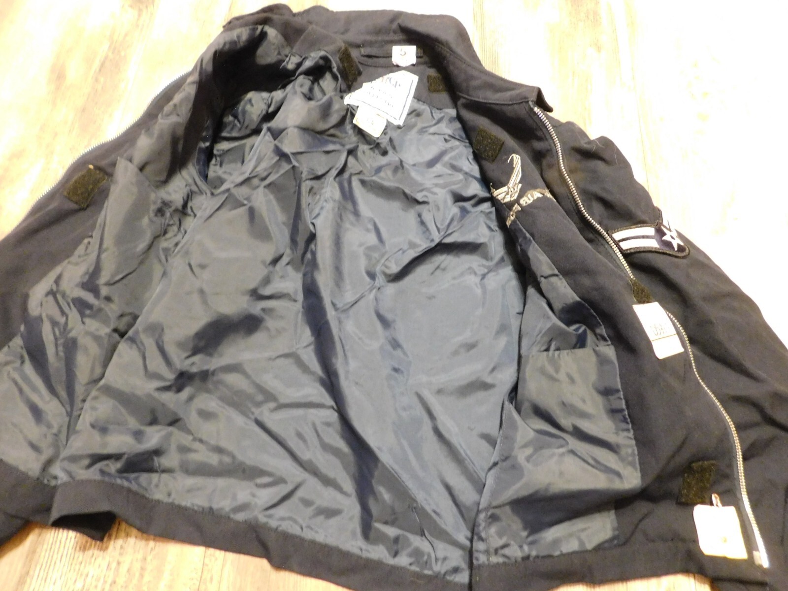 USAF WOMAN'S LIGHTWEIGHT JACKET SIZE 12R ( without liner)