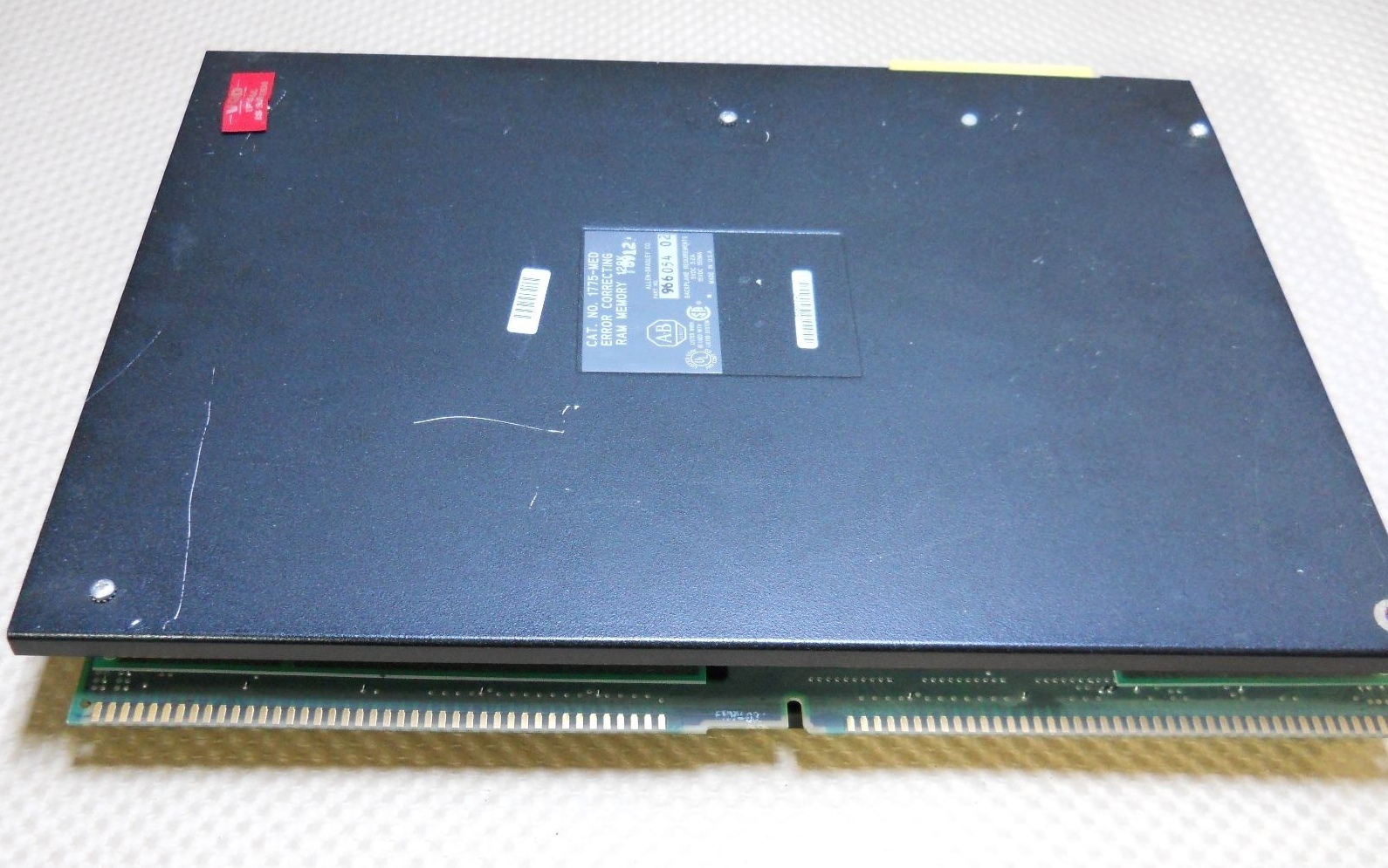 ALLEN BRADLEY 1775-MED ERROR CORRECTING RAM MEMORY BOARD 128K USED CONDITION