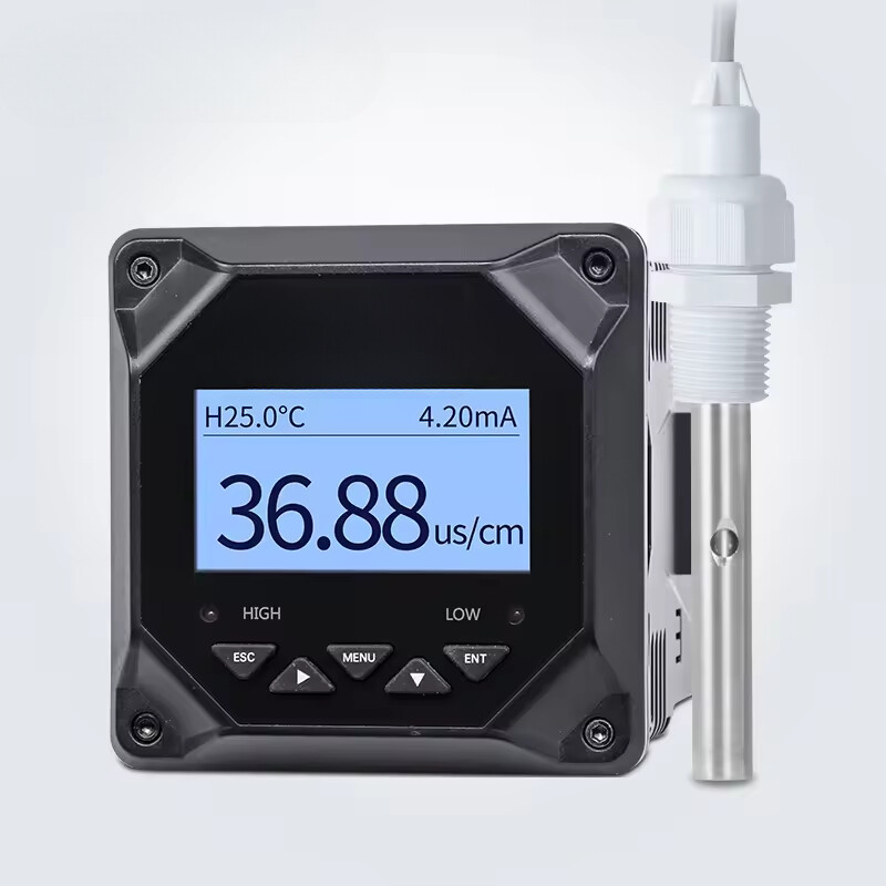 Relay Output Ph Ec Conductivity Ec Meter Controller with Sensor High sensitivity