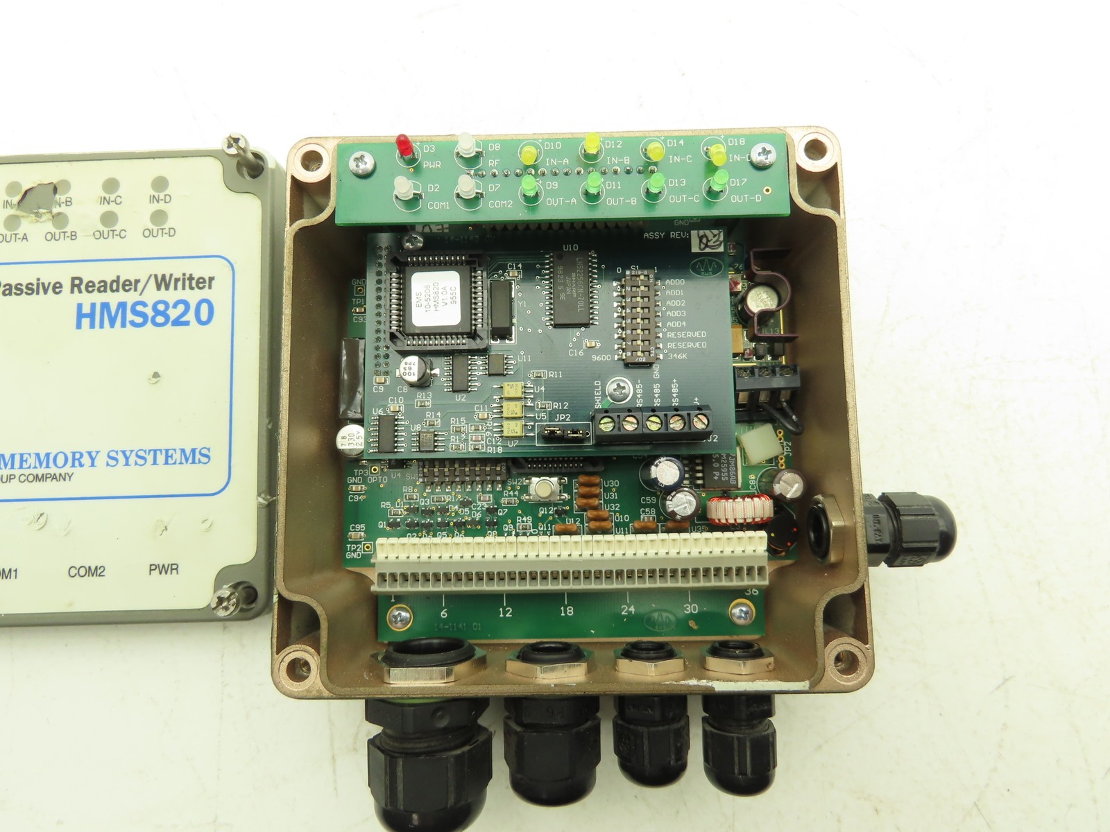Escort Memory Systems HMS820 MUX32 Passive Reader/Writer Host Interface COM1