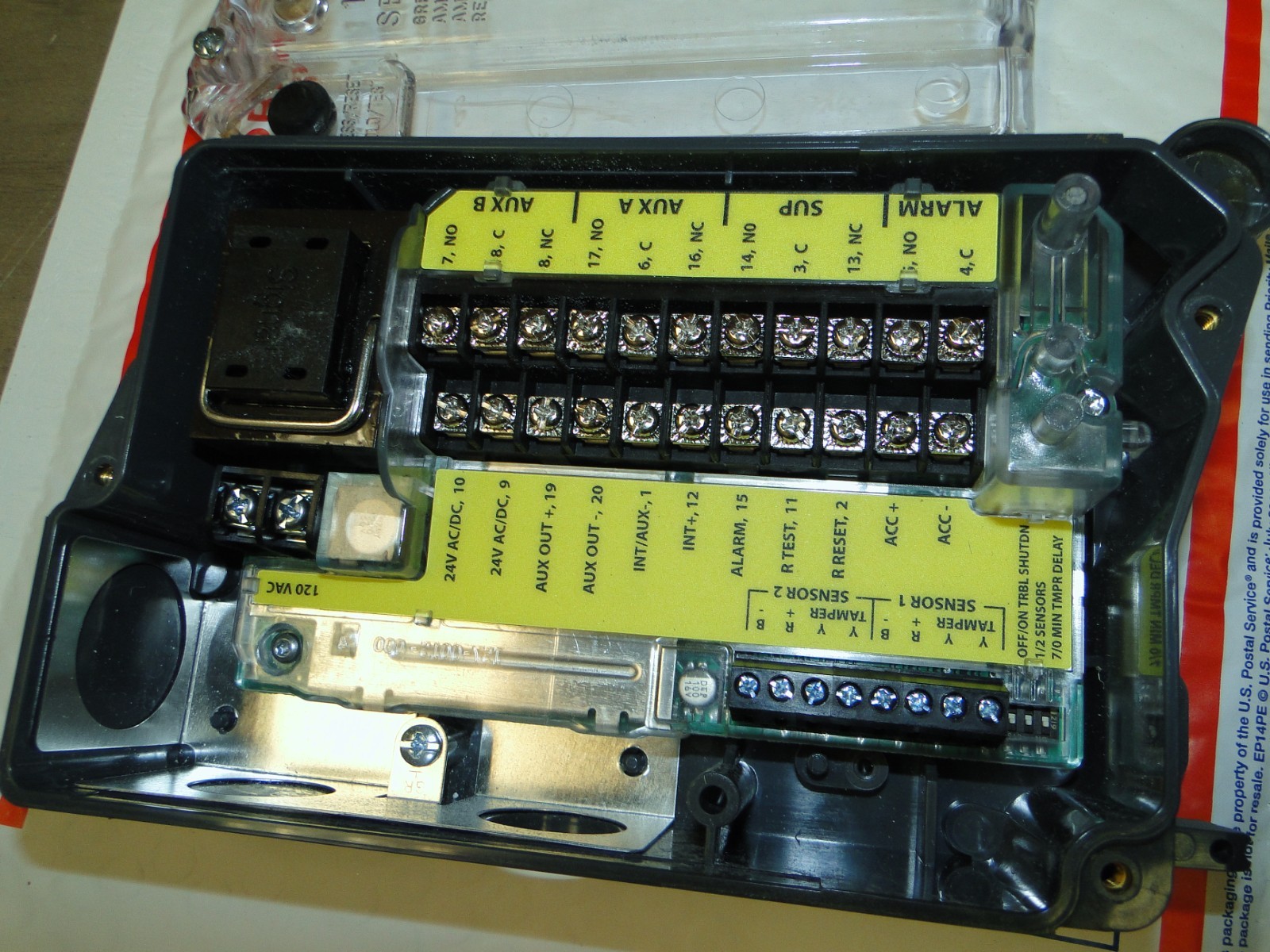 System Sensor D4p120 Photoelectric Power Board
