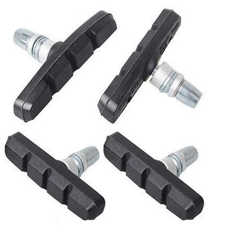 4Pack Bicycle Brake Pads Shoes 70mm V-brake For Mountain Bike VBrake MTB Cycling