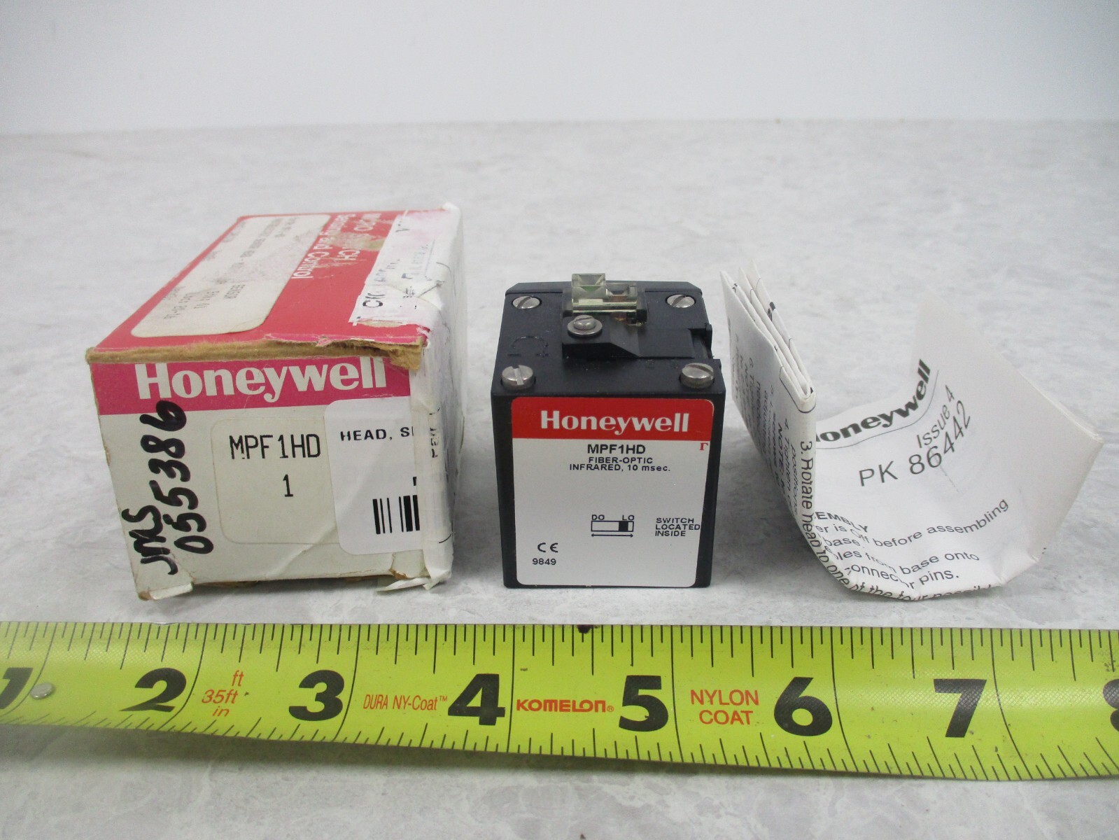 HONEYWELL MPF1HD FIBER OPTIC INFRARED SENSOR HEAD, V0053
