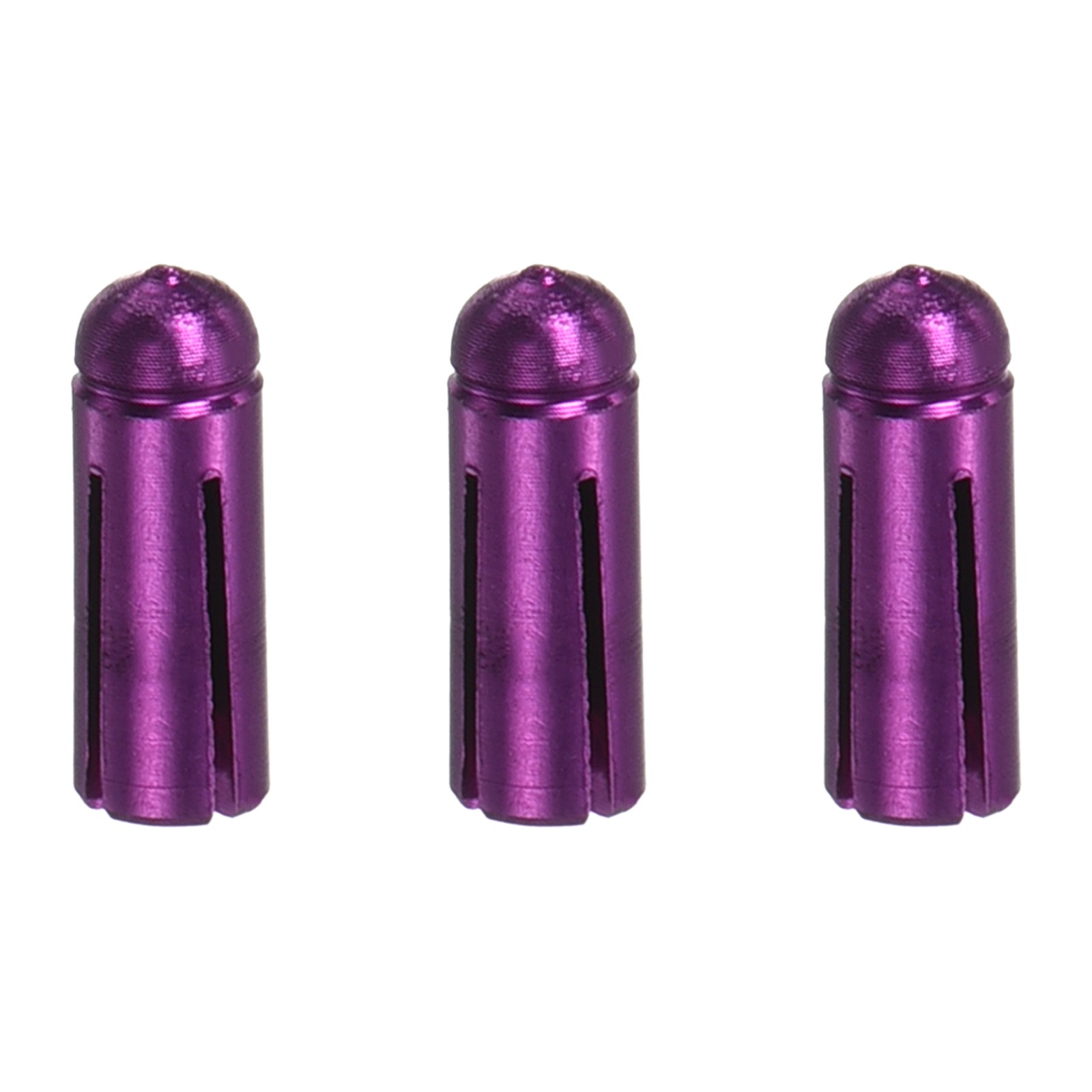 3Pcs Dart Flight Protectors,Aluminum Alloy Dart Accessory Wing Savers(Purple)