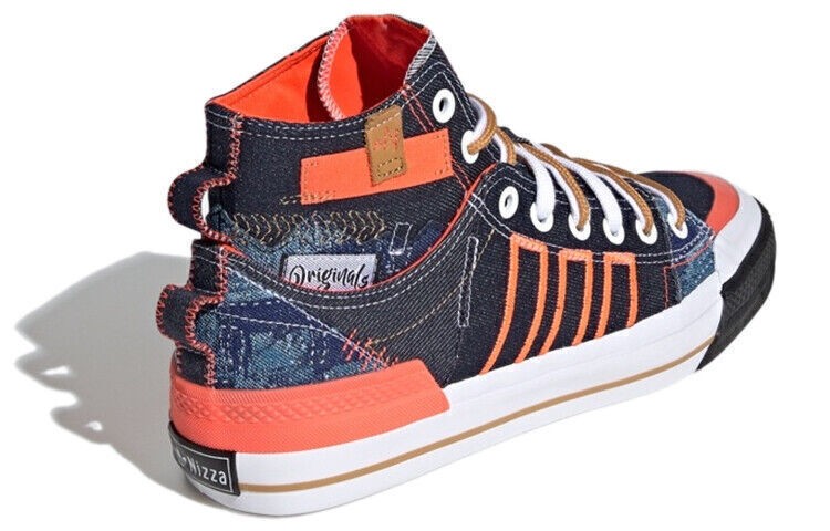 adidas Nizza Hi DL Denim Patchwork - FZ5238