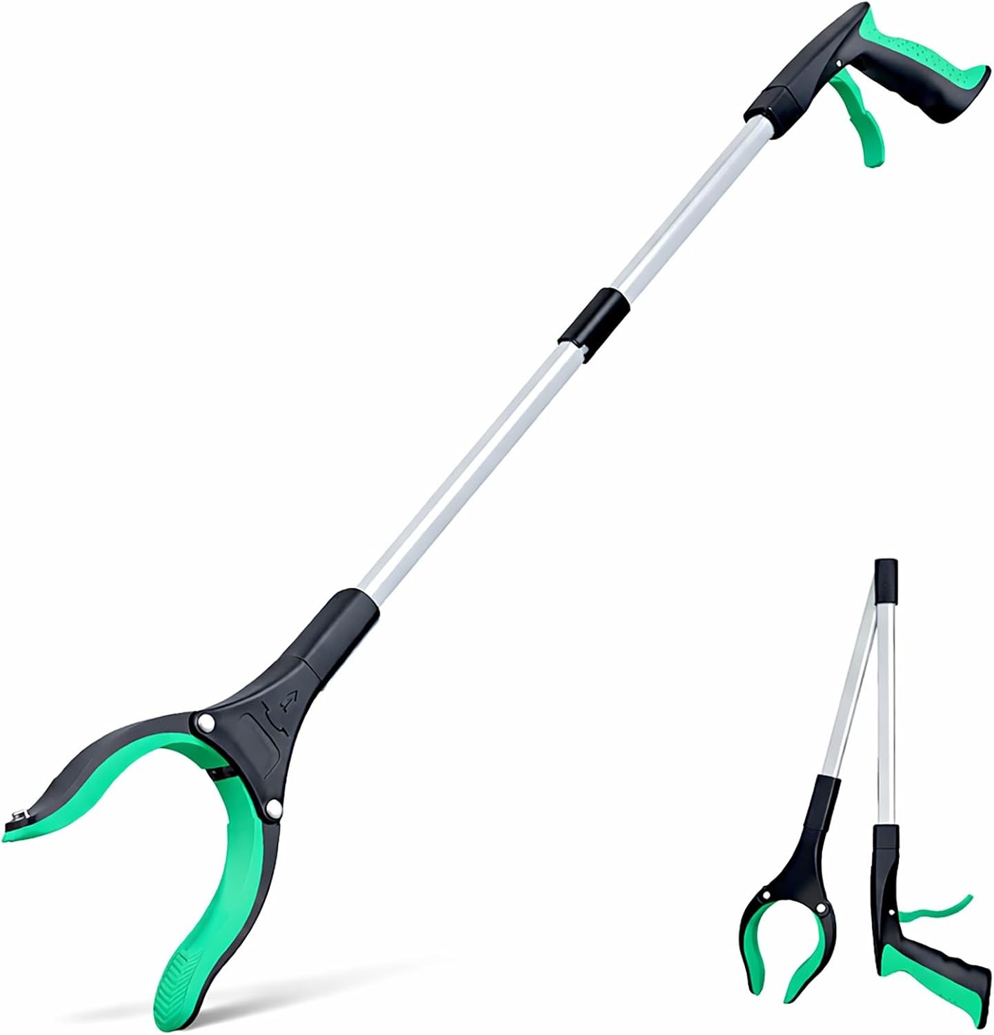 Grabber Reacher Tool 32 Inch Extra Long Foldable for Seniors