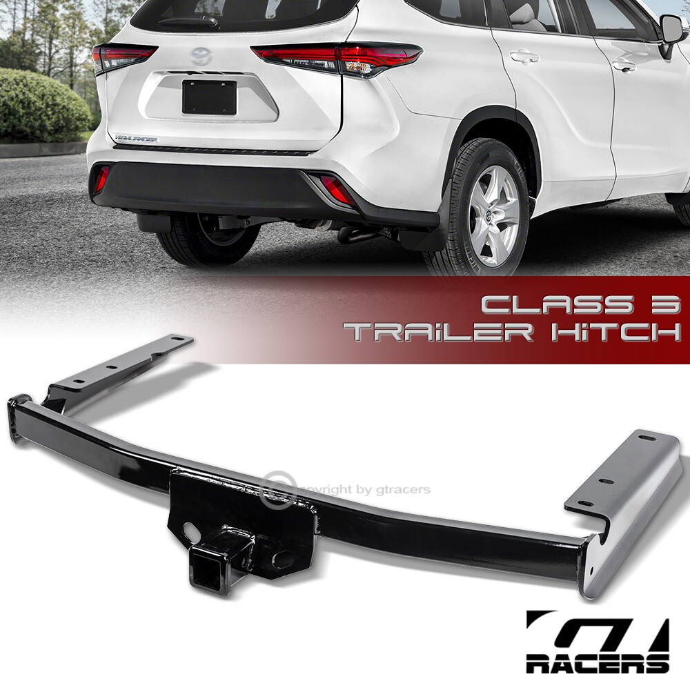 For 2020-2025 Highlander Class 3 Rear Mounting Trailer Hitch+2" Towing Receiver