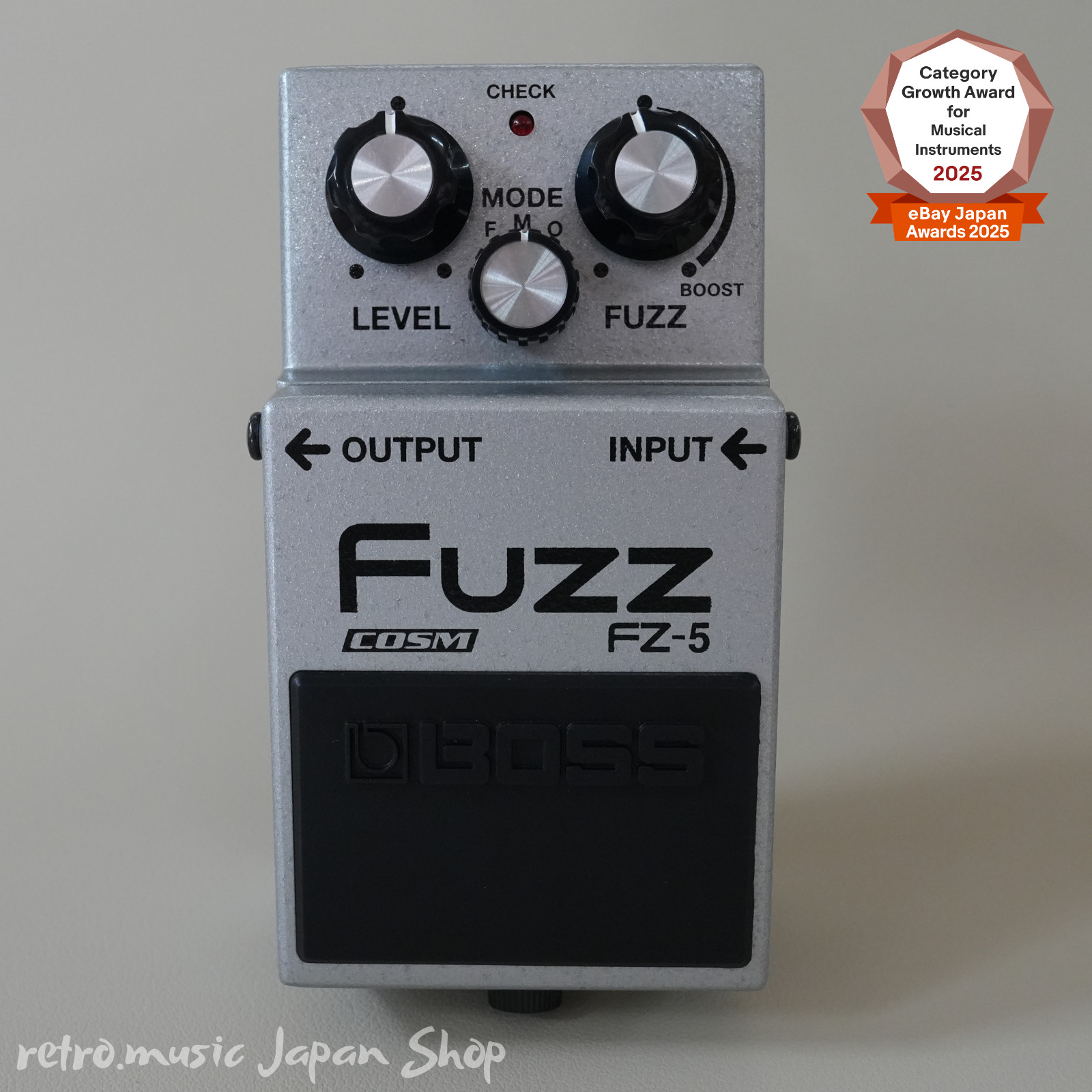 Boss FZ-5 Fuzz Pedal COSM Vintage 3 Modes Face Maestro Octavia FZ5