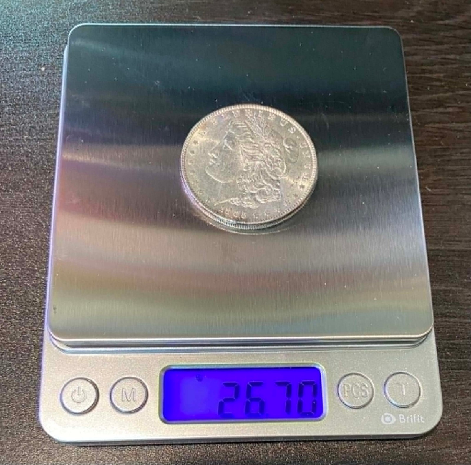 1885 US Morgan Silver Dollar $1 - BU
