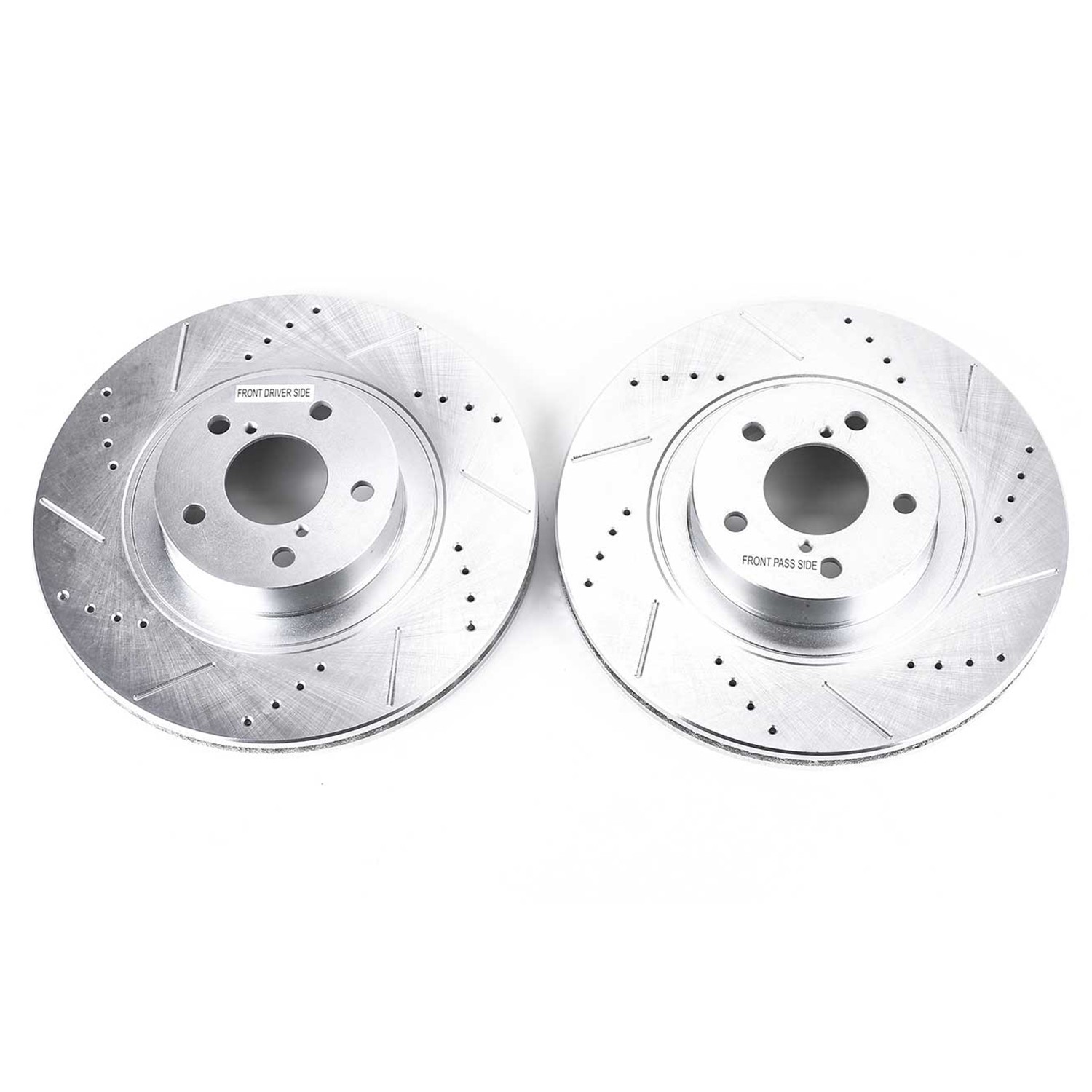 Power Stop for 13-16 Scion FR-S Front Evolution Drilled & Slotted Rotors - Pair