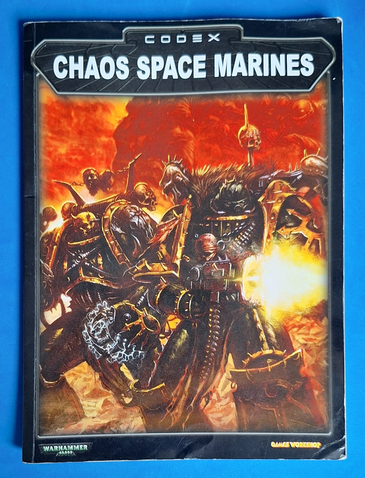 Warhammer 40,000 Codex Chaos Space Marines 2002 3rd Edition 2nd Games Workshop